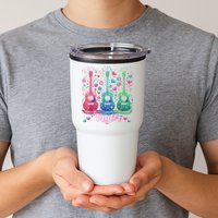 Girl Retro Taylor First Name Personalized Groovy 80'S P.i.n.k. Tumbler