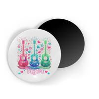 Girl Retro Taylor First Name Personalized Groovy 80'S P.i.n.k. Magnet
