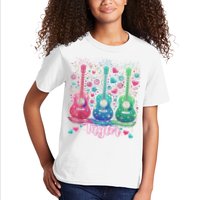 Girl Retro Taylor First Name Personalized Groovy 80'S P.i.n.k. Kids T-Shirt