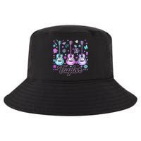 Girl Retro Taylor First Name Personalized Groovy 80'S P.i.n.k. Cool Comfort Performance Bucket Hat