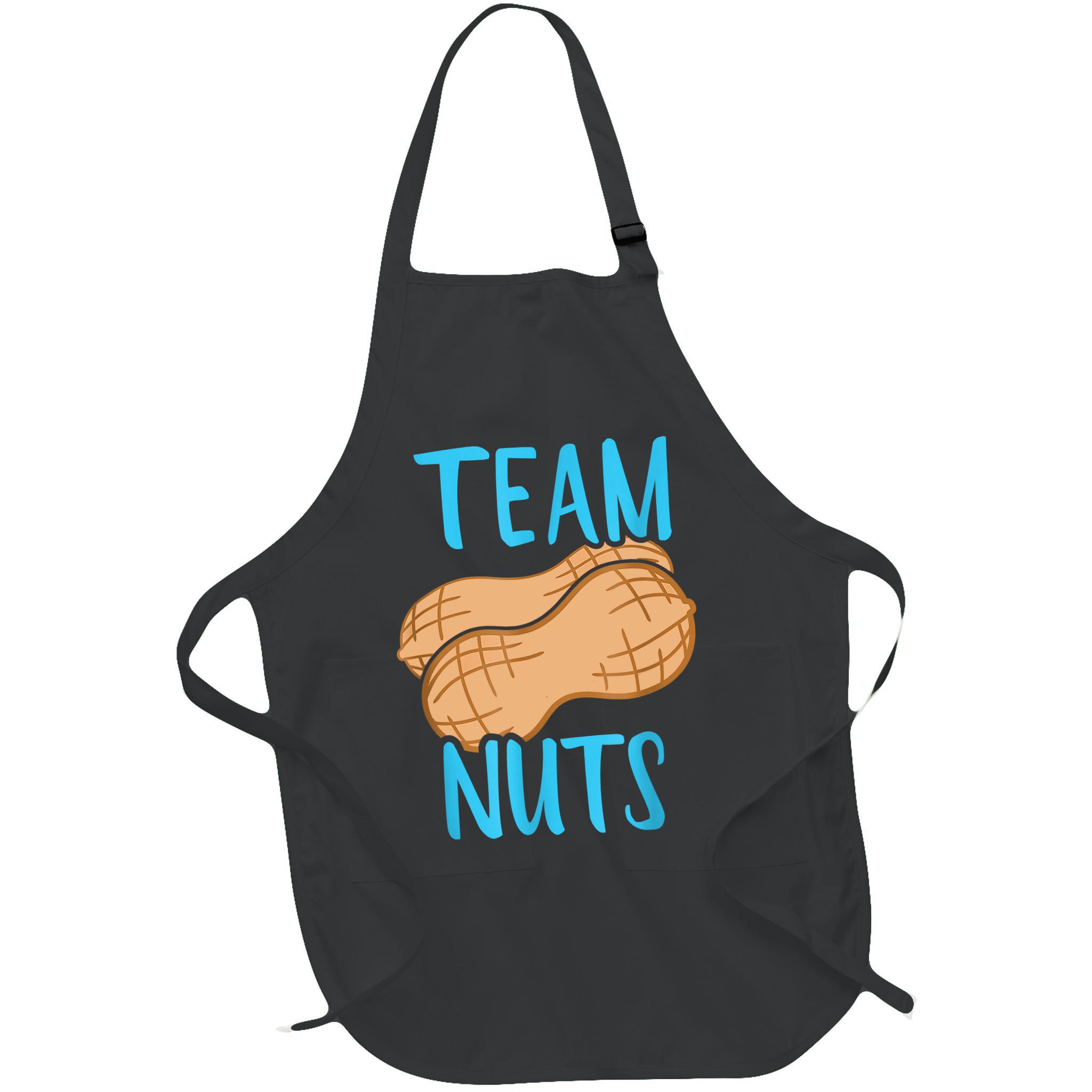 Gender Reveal Team Nuts Boy Matching Family Baby Party Apron
