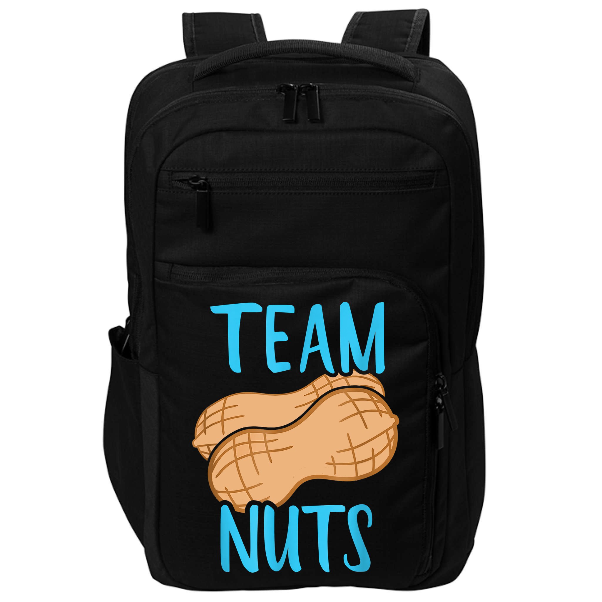 Gender Reveal Team Nuts Boy Matching Family Baby Party Impact Tech Backpack