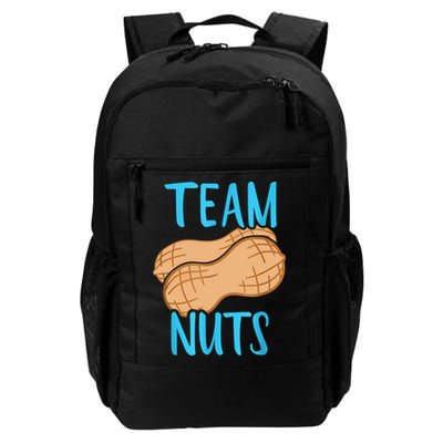 Gender Reveal Team Nuts Boy Matching Family Baby Party Backpack