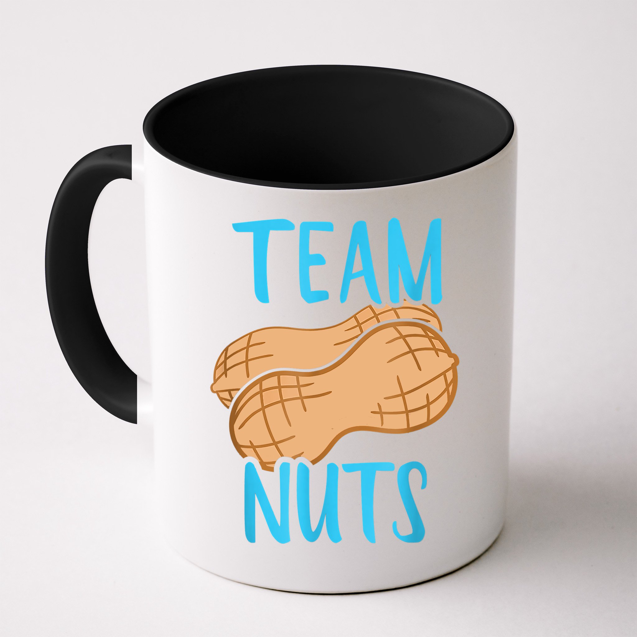 Gender Reveal Team Nuts Boy Matching Family Baby Party Mug