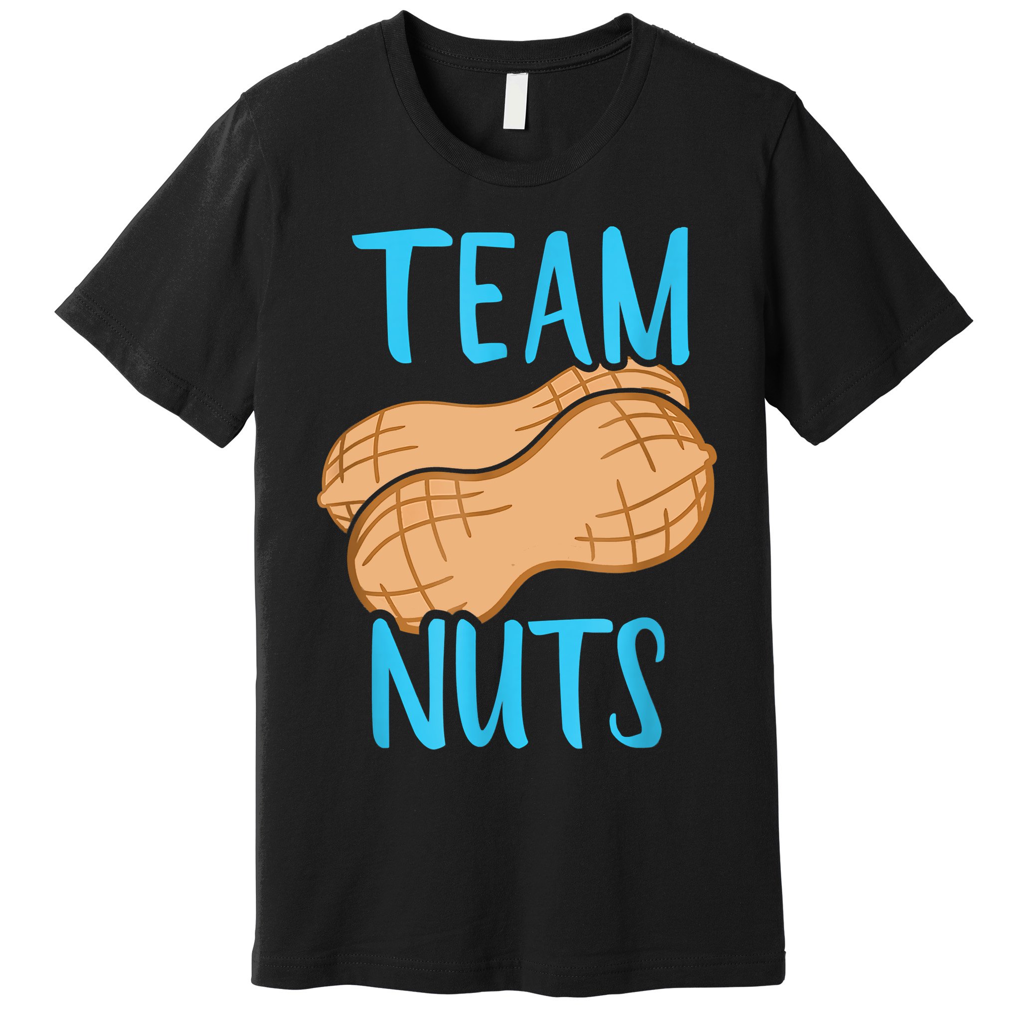 Gender Reveal Team Nuts Boy Matching Family Baby Party Premium T-Shirt