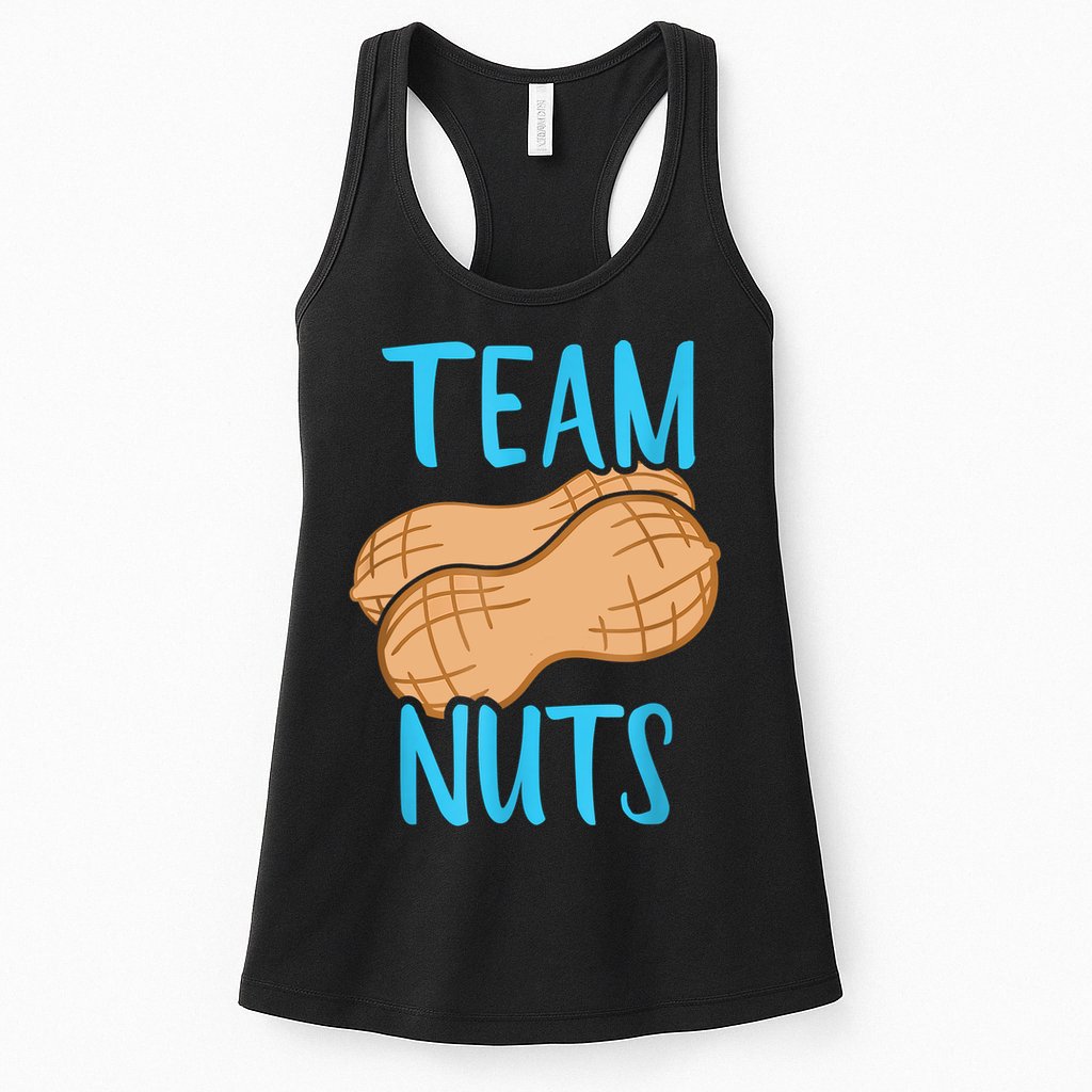 Gender Reveal Team Nuts Boy Matching Family Baby Party Womens Tank Top