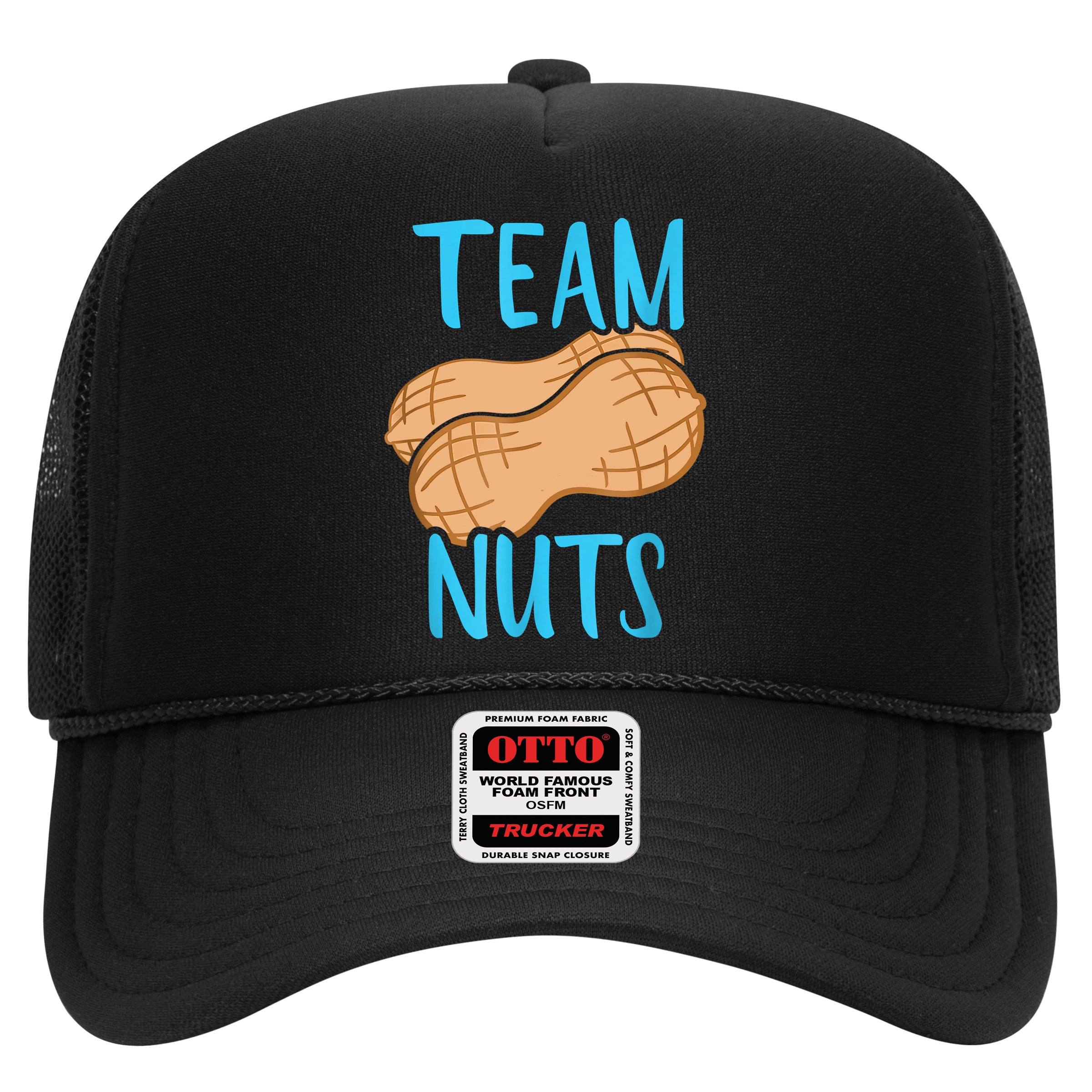 Gender Reveal Team Nuts Boy Matching Family Baby Party Hat