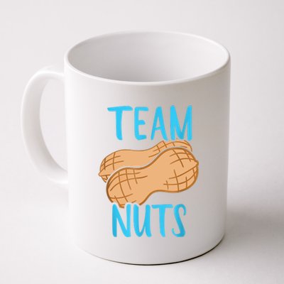 Gender Reveal Team Nuts Boy Matching Family Baby Party Coffee Mug