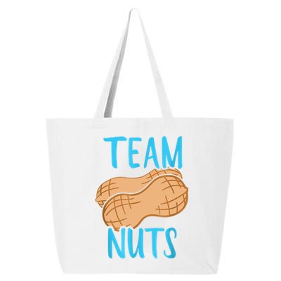 Gender Reveal Team Nuts Boy Matching Family Baby Party 25L Jumbo Tote