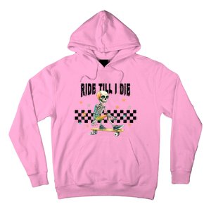 Ghos Ride Till I Die Cute Pumpkin Cool Gift Stay Spooky Gift Hoodie