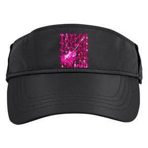 Girl Retro Taylor First Name Personalized Groovy 80S Adult Drive Performance Visor