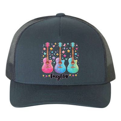 Girl Retro Taylor First Name Personalized Yupoong Adult 5-Panel Trucker Hat