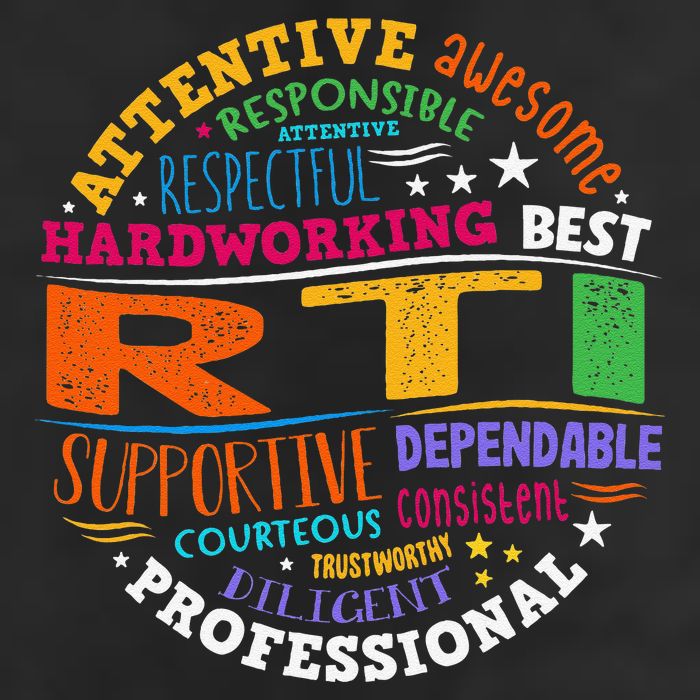Groovy Rti Team T Response Intervention Teacher School Squad Cool Comfort Performance Bucket Hat