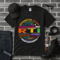 Groovy Rti Team T Response Intervention Teacher School Squad Tall T-Shirt