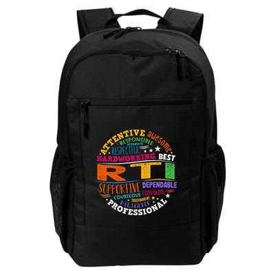 Groovy Rti Team T Response Intervention Teacher School Squad Backpack