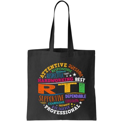 Groovy Rti Team T Response Intervention Teacher School Squad Bag