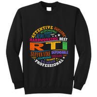 Groovy Rti Team T Response Intervention Teacher School Squad Tall Sweatshirt