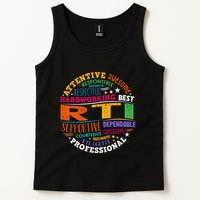 Groovy Rti Team T Response Intervention Teacher School Squad Tank Top