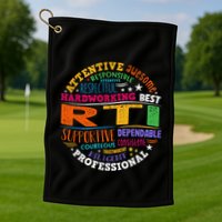 Groovy Rti Team T Response Intervention Teacher School Squad Golf Towel