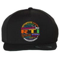 Groovy Rti Team T Response Intervention Teacher School Squad Wool Snapback Cap