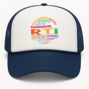 Groovy Rti Team T Response Intervention Teacher School Squad Trucker Hat