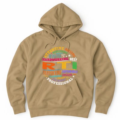 Groovy Rti Team T Response Intervention Teacher School Squad Hoodie
