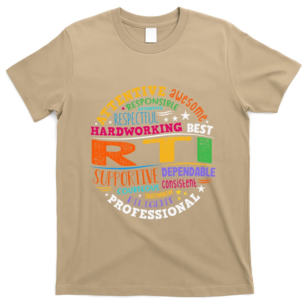 Groovy Rti Team T Response Intervention Teacher School Squad T-Shirt