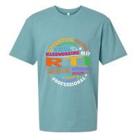Groovy Rti Team T Response Intervention Teacher School Squad Sueded Cloud Jersey T-Shirt