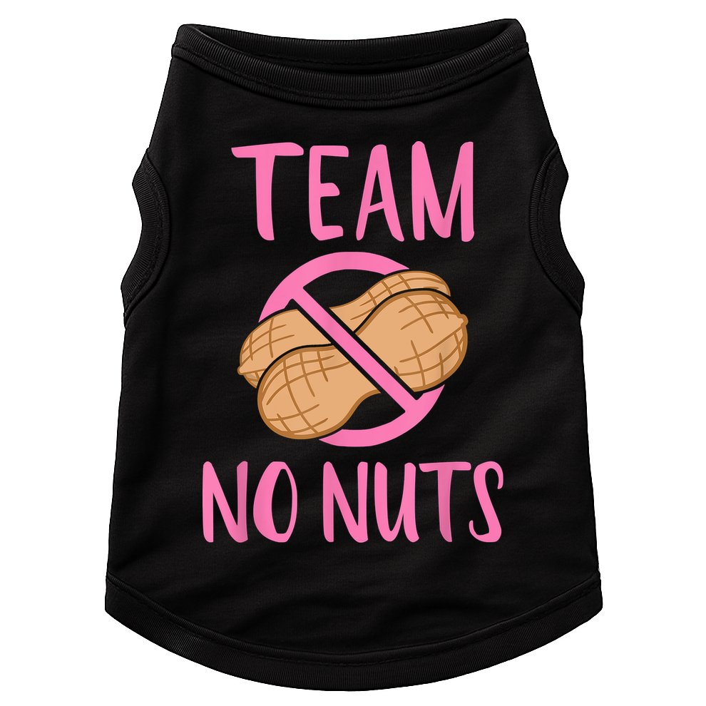 Gender Reveal Team No Nuts Girl Matching Family Baby Party Doggie Tank