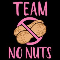 Gender Reveal Team No Nuts Girl Matching Family Baby Party 16 in Basic Backpack