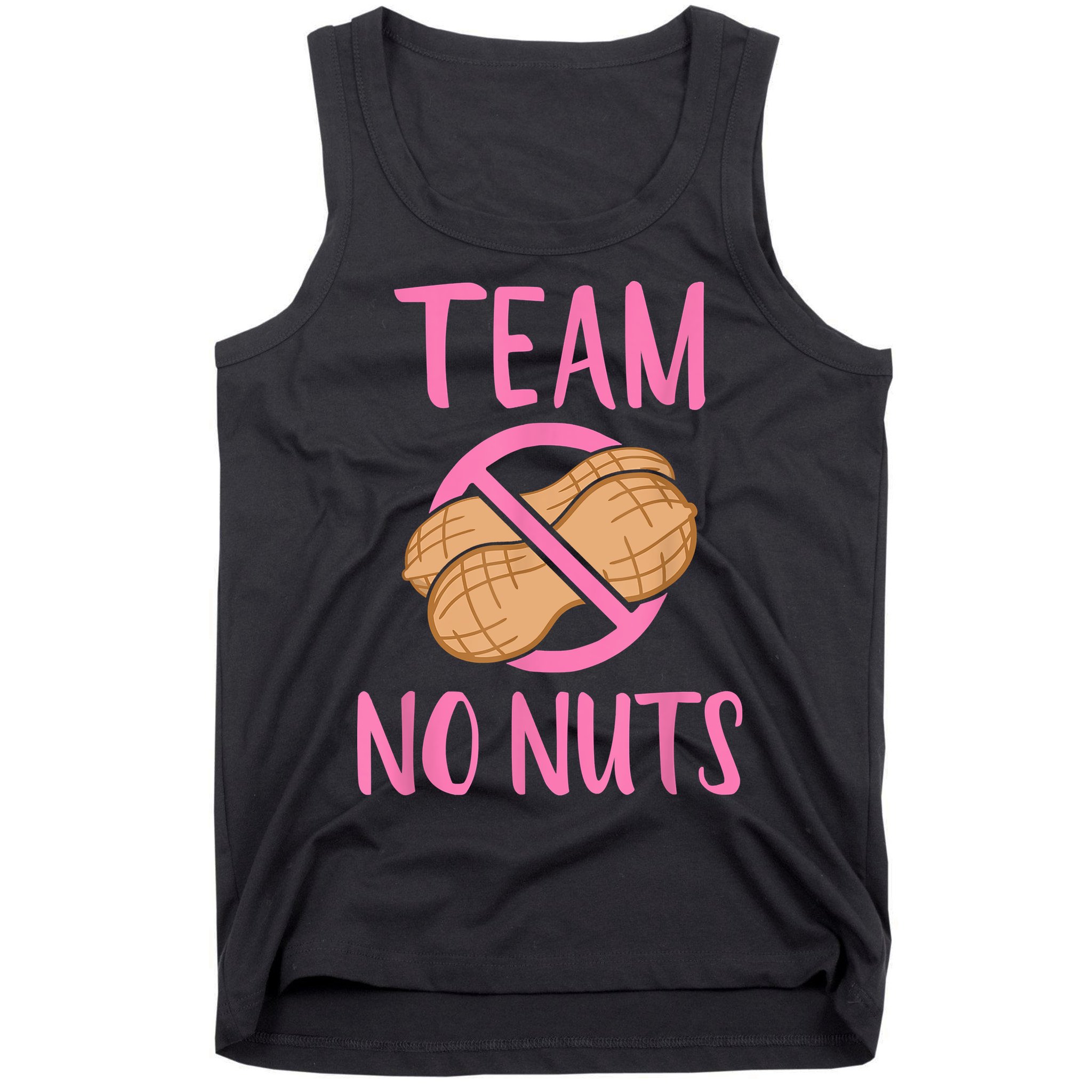 Gender Reveal Team No Nuts Girl Matching Family Baby Party Tank Top
