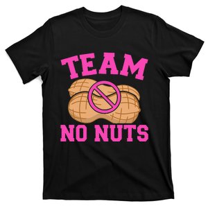 Gender reveal team no nuts matching family baby party T-Shirt