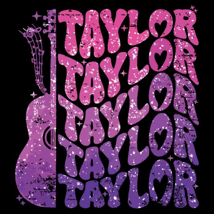 Girl Retro Taylor First Name Personalized Groovy 70s 80s 16 in Basic Backpack