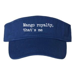 Go Royalty ThatS Me Funny Go Fruit Minimalist Meaningful Gift Valucap Bio-Washed Visor