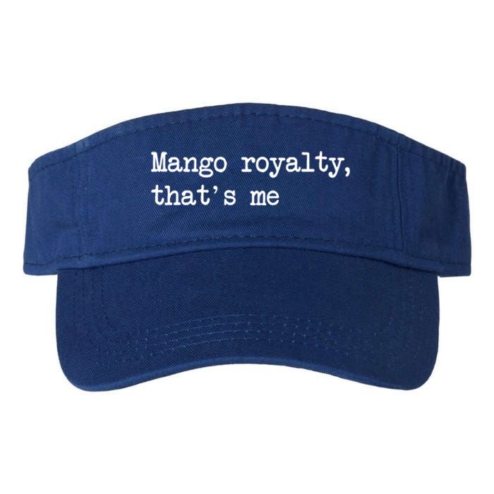 Go Royalty ThatS Me Funny Go Fruit Minimalist Meaningful Gift Valucap Bio-Washed Visor