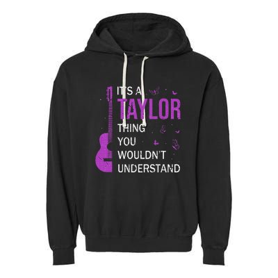 Girl Retro Taylor Garment-Dyed Fleece Hoodie