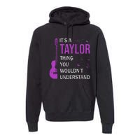 Girl Retro Taylor Premium Hoodie