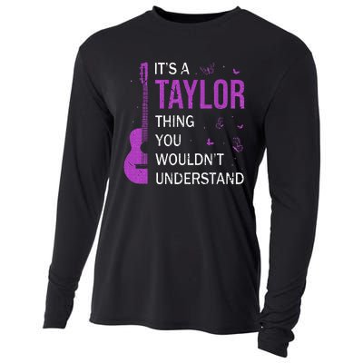 Girl Retro Taylor Cooling Performance Long Sleeve Crew