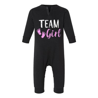 Gender Reveal Team Matching Family Baby Party Supplies Infant Fleece One Piece