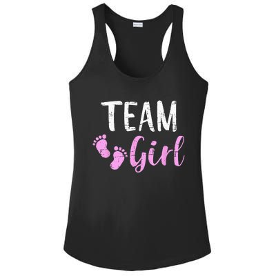 Gender Reveal Team Matching Family Baby Party Supplies Ladies PosiCharge Competitor Racerback Tank