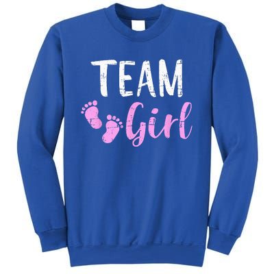 Gender Reveal Team Matching Family Baby Party Supplies Sweatshirt