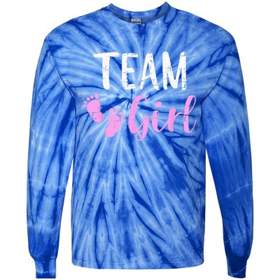 Gender Reveal Team Matching Family Baby Party Supplies Tie-Dye Long Sleeve Shirt