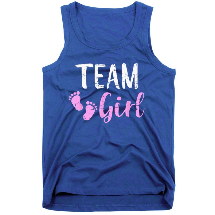 Gender Reveal Team Matching Family Baby Party Supplies Tank Top