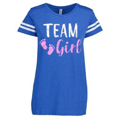 Gender Reveal Team Matching Family Baby Party Supplies Enza Ladies Jersey Football T-Shirt