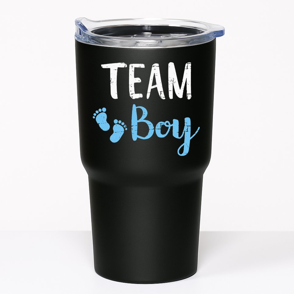 Gender reveal team matching family baby party supplies Tumbler