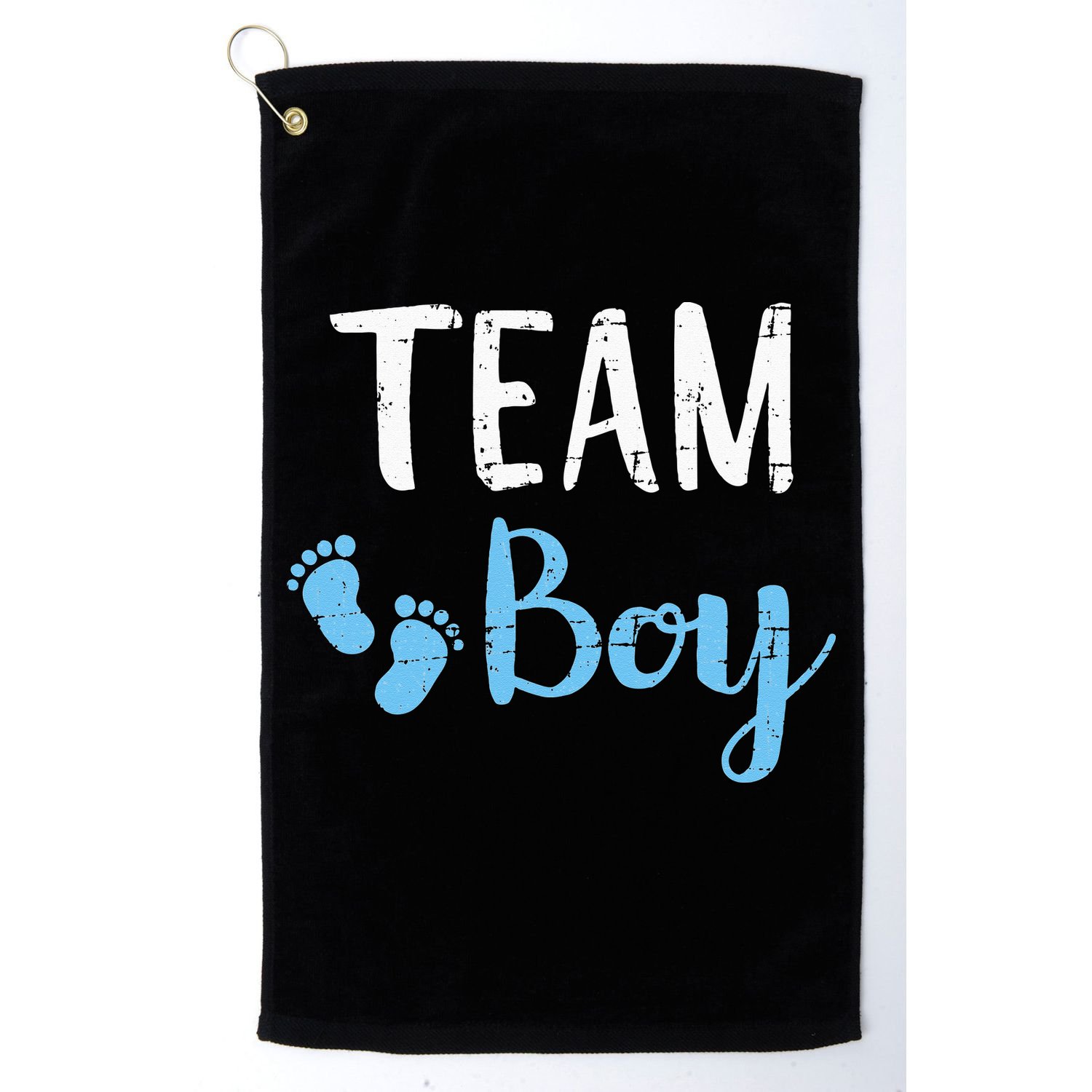 Gender reveal team matching family baby party supplies Golf Towel