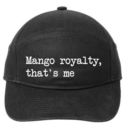 Go Royalty ThatS Me Funny Go Fruit Minimalist Gift 7-Panel Snapback Hat