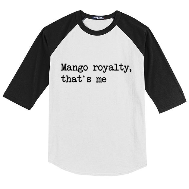Go Royalty ThatS Me Funny Go Fruit Minimalist Gift Kids Colorblock Raglan Jersey