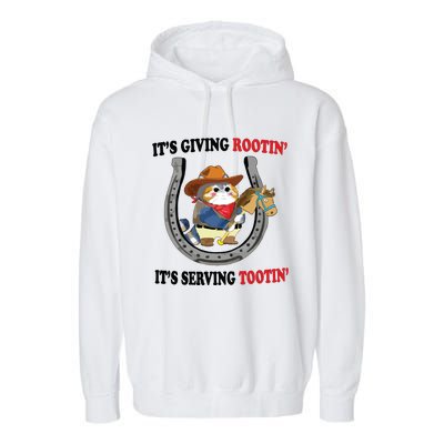 Giving Rootin Tootin Garment-Dyed Fleece Hoodie