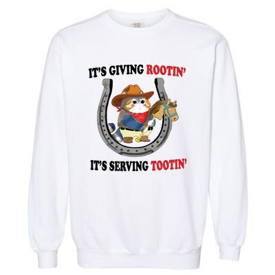 Giving Rootin Tootin Garment-Dyed Sweatshirt